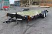 NEW 2013 18' 10,000lb EQUIPMENT FLATDECK TRAILER 2' DOVETAIL